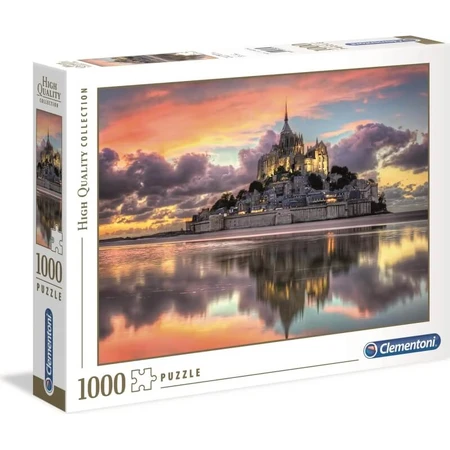 Clementoni „Le magnifique Mont Saint-Michel” – puzzle pentru adulți, 1000 de piese