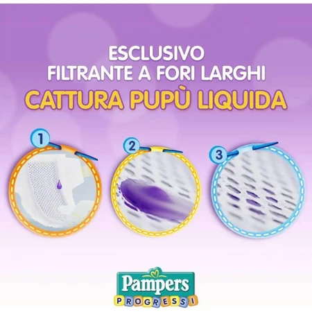 Pampers Progressi - 24 couches Micro taille 0