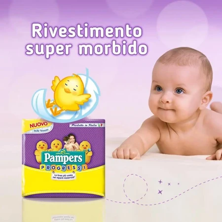 Pampers Progressi - 24 couches Micro taille 0