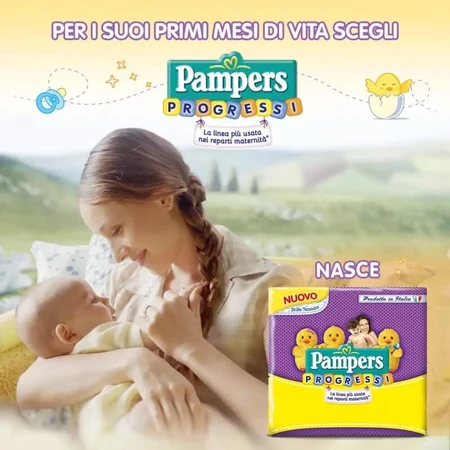 Pampers Progressi - 24 couches Micro taille 0