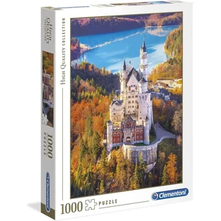 Clementoni High Quality Collection - 1,000-piece Neuschwanstein puzzle