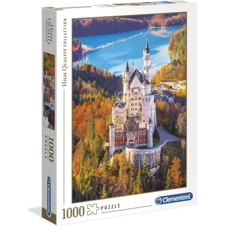 Clementoni High Quality Collection - 1,000-piece Neuschwanstein puzzle