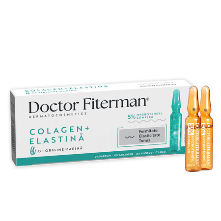 Collagène+Elastine, 10 flacons x 2 ml, Fiterman