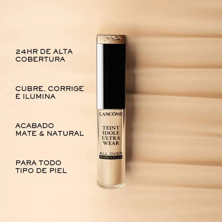 Lancôme Teint Idole Ultra Wear All Over Concealer - Veelzijdige vloeibare concealer nr. 04 Beige Nature