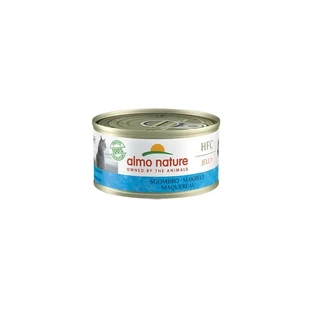 Almo Nature HFC Jelly Mackerel - Wet Food for Adult Cats, 70 g