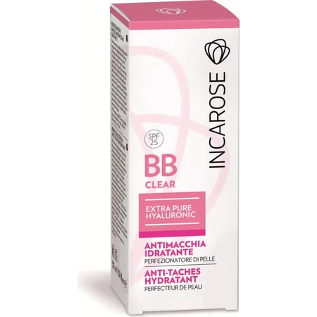 Incarose BB Clear Hyaluronic SPF 25 - Tinted Moisturizer - Medium