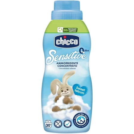 Chicco Sensitive – Sweet Talcum konzentrierter Weichspüler, 750 ml