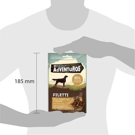 Adventuros kippenreepjes - Hondensnacks, 70 g