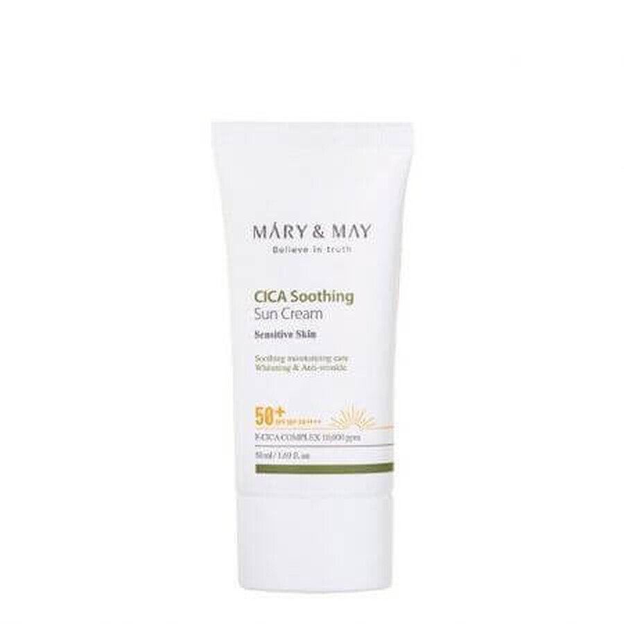 Crème solaire avec SPF50+, 50 ml, Mary and May