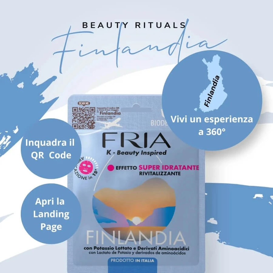 Fria Finlandia – mască din țesătură super-hidratantă