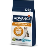 Advance Weight Balance - Alimento dietético completo para perros adultos de razas miniatura destinado a la pérdida de peso, 12 kg