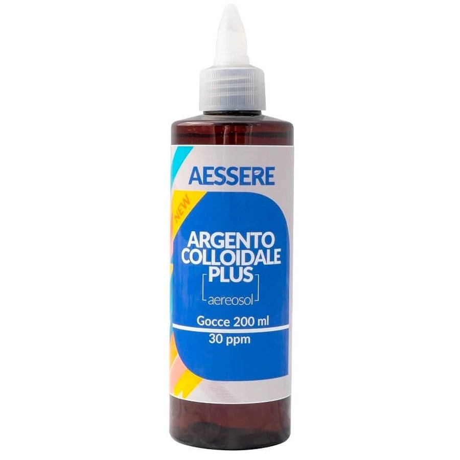 Aessere argint coloidal plus picături 200 ml