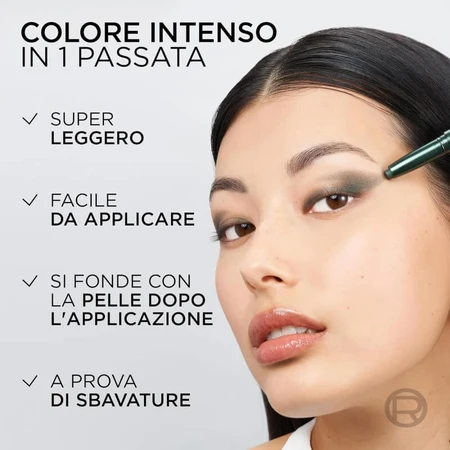 L'Oréal Paris Le Shadow Stick – fard de pleoape sub formă de stick nr. 490 All Night Black