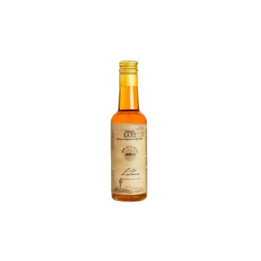 Dr. Clauder's BARF-zalmolie - Olie-supplement voor honden en katten, 250 ml