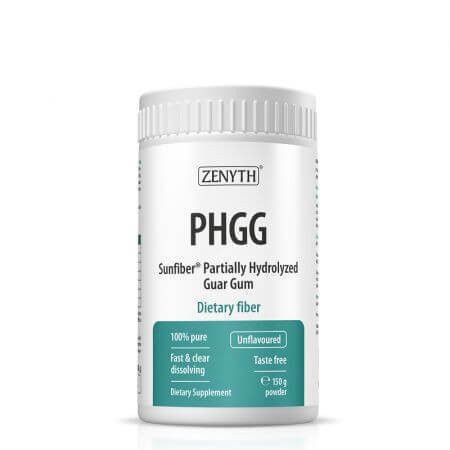 Fibra alimentare prebiotica PHGG, 150 g, Zenyth