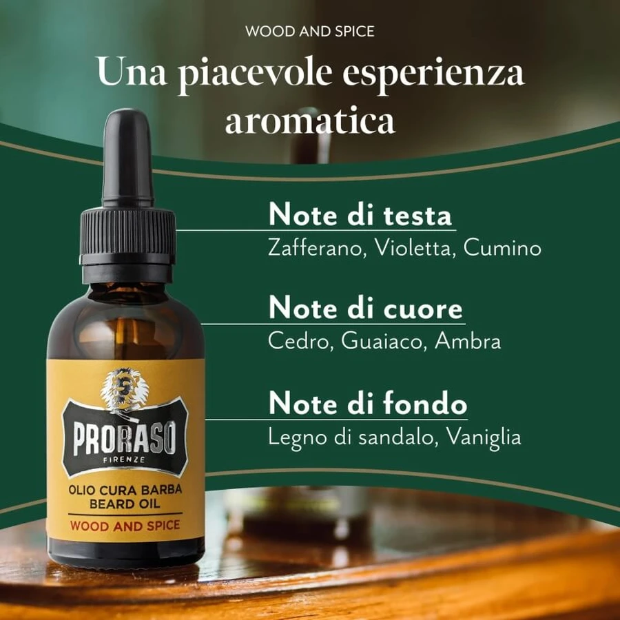 Proraso Wood and Spice - Baardverzorgingsolie 30 ml