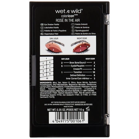 Wet n wild Color Icon Eyeshadow 10 Pan Palette – paletă de farduri de ochi – Rosé in the Air
