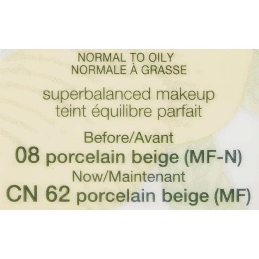 Clinique superbalanced makeup - fondotinta riequilibrante - n. cn62 porcelane