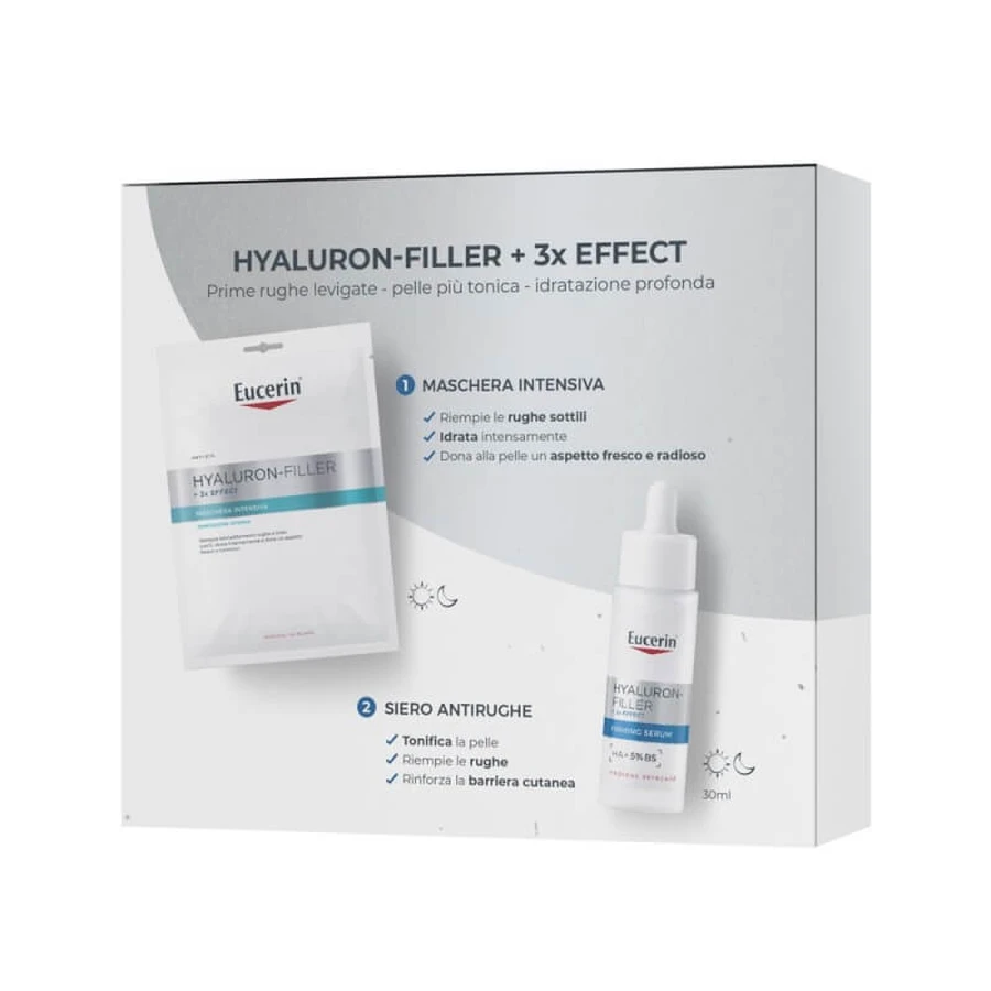 Set de regalo Eucerin Hyaluron-Filler - Rutina de hidratación intensiva