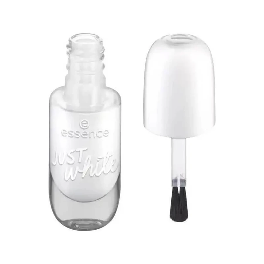 Essence Gel-Effect Nail Polish No. 33 Just White