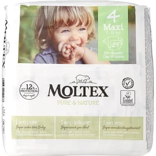 Moltex Pure&amp;nature – Größe 4 Maxi (7–18 kg) 29 Windeln