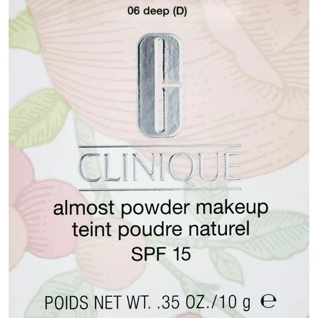 Clinique Almost Powder Makeup LSF 15 – Kompakt-Foundation – Nr. 06 Deep
