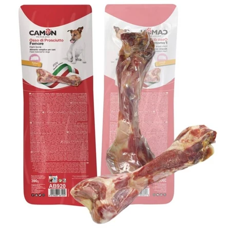 Camon Ham Shin Bone - 1 natural snack for adult dogs, 180 g
