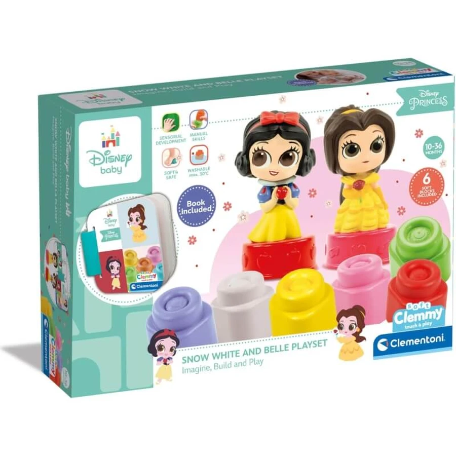 Clementoni Clemmy Snow White and Belle - Play Set for Kids