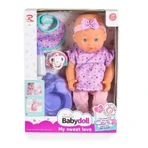 Moni Trade My Sweet Doll - muñeca con orinal, chupete y biberón