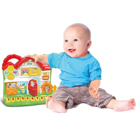 Clementoni Happy Farm Cuckoo Toy, 12m+