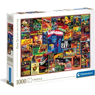 Clementoni Thriller Classics-puzzel van 1.000 stukjes voor volwassenen