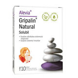 Gripalin natural solubil, 10 plicuri, Alevia