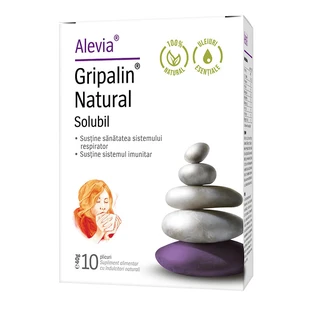 Natuurlijk oplosbare Gripaline, 10 zakjes, Alevia