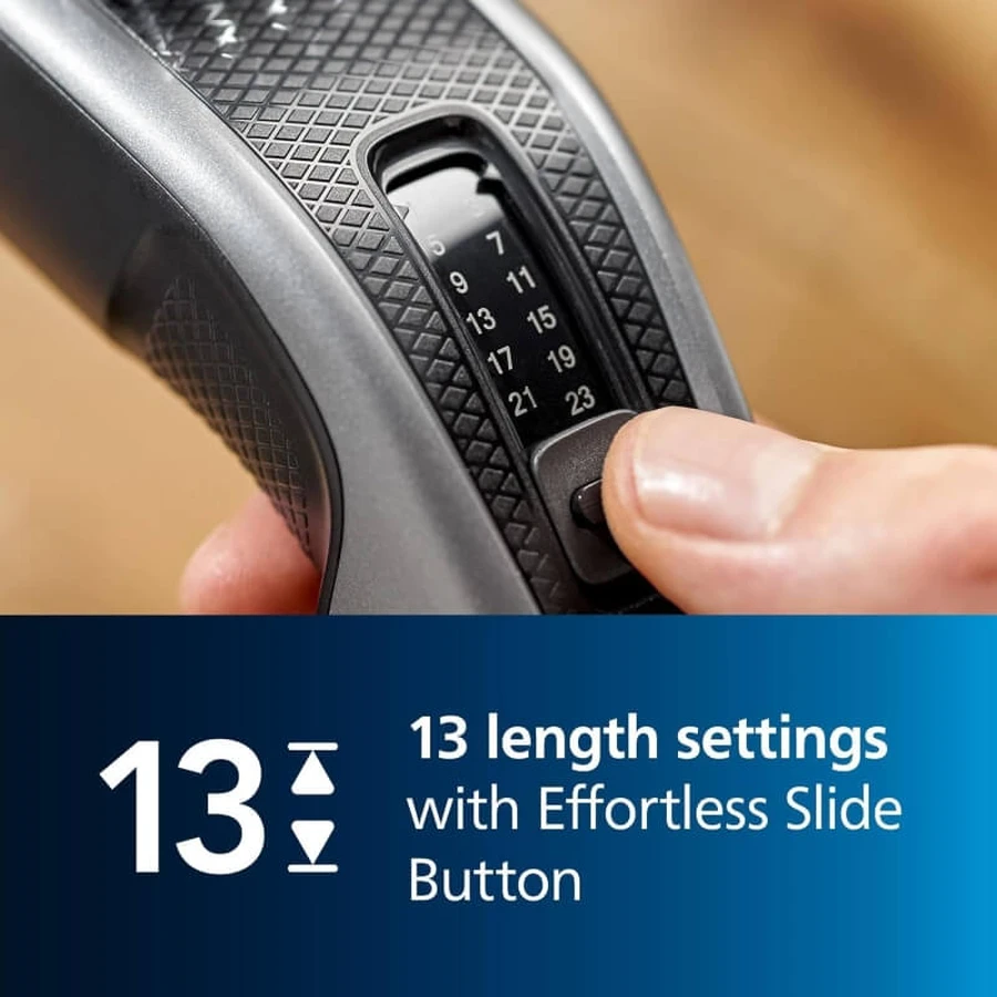 Philips seria 3000 hc3530/15 – akumulatorowa maszynka do strzyżenia włosów – czarna/srebrna: ceny i cechy