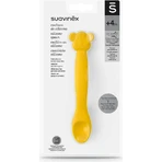 Suavinex Monkey – Silikonlöffel – Gelb