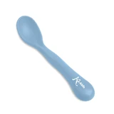 Kiokids ergonomische lepel voor kinderen, blauw polypropyleen, vanaf 6 maanden