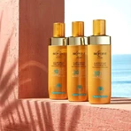 Loción solar en spray Biopoint SPF 30 con efecto iluminador, alta protección, 250 ml