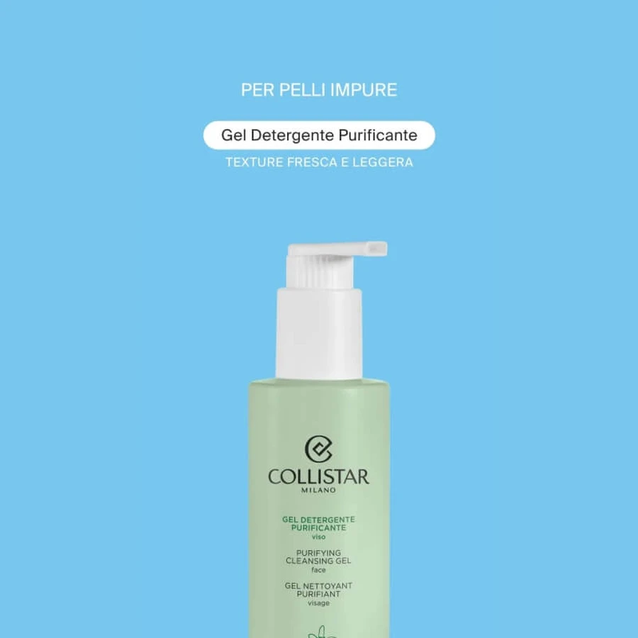 Gel nettoyant purifiant pour le visage Collistar, 200 ml