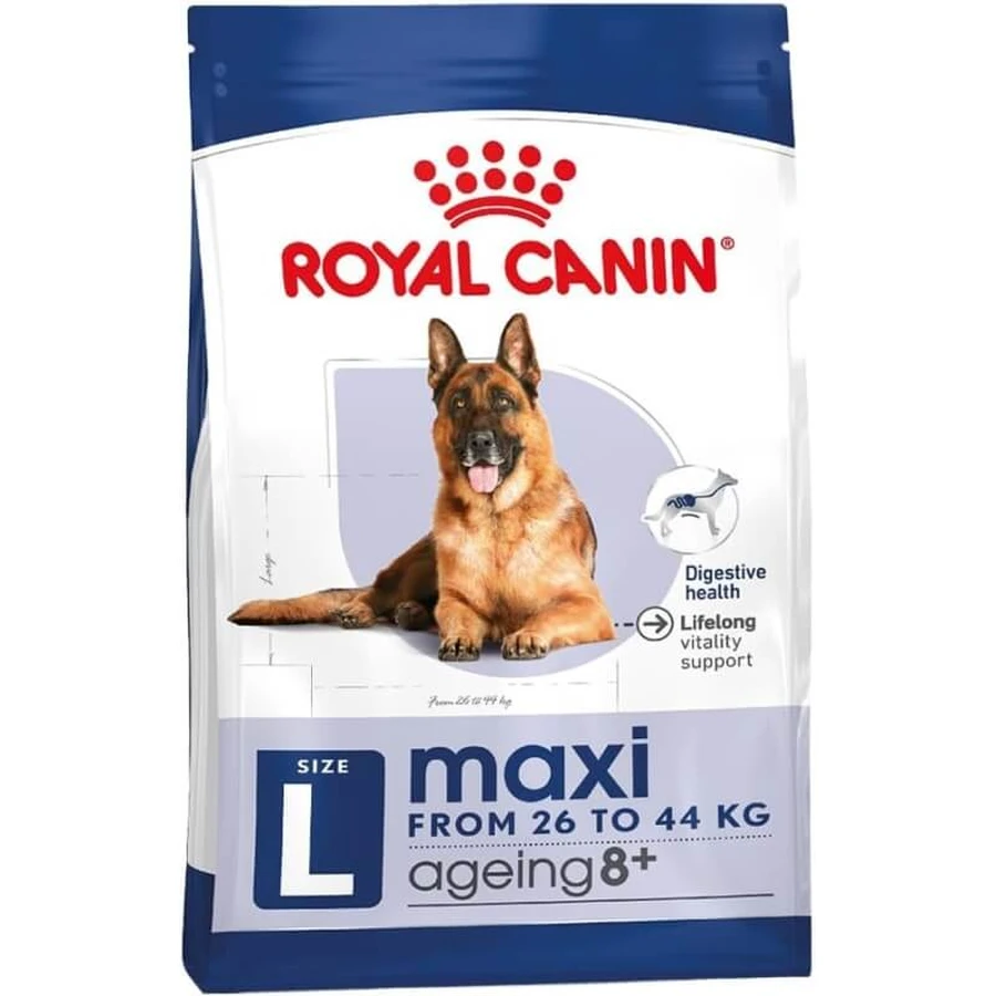 Royal canin Maxi ageing 8 più - alimento completo per cani adulti di grande taglia oltre 8 anni di età 15 kg