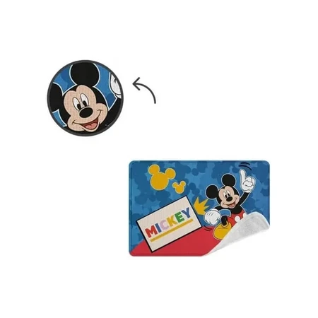 Real Trade Mickey Mouse – Tischset aus Stoff, 40 x 30 cm