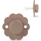 Suavinex Wonder - Sucette en silicone pour bébés de 6 à 18 mois, couleur « Latte Brown »