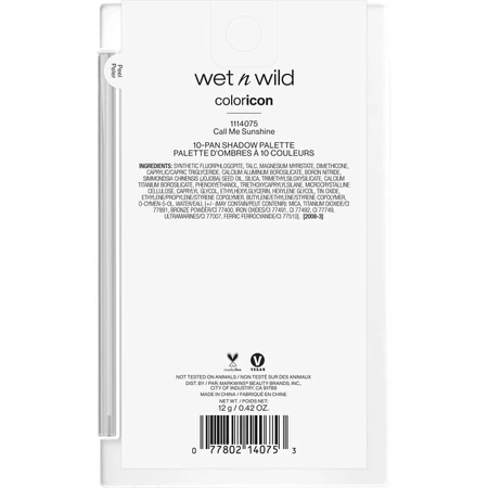 Paleta cieni do powiek Wet n Wild Color Icon z 10 kolorami – cienie do powiek nr 4075e „Call Me Sunshine”: ceny i cechy