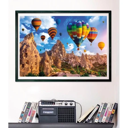 Collection de puzzles Clementoni : Ballons en Cappadoce - Puzzle de 1 000 pièces pour adultes