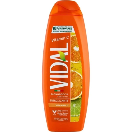 Vidal Vitamin C - Gel de ducha energizante 500 ml