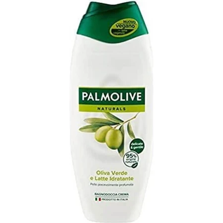 Palmolive Naturals - Gel de ducha y leche hidratante de aceituna verde, 500 ml