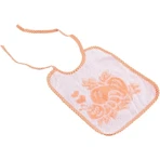 Poupy Jacquard - Absorbent Cotton Terry Bib for Newborns