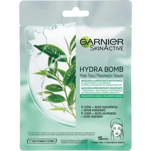 Garnier Skinactive Hydra Bomb – supernawilżająca, matująca maseczka w płachcie do skóry mieszanej lub tłustej