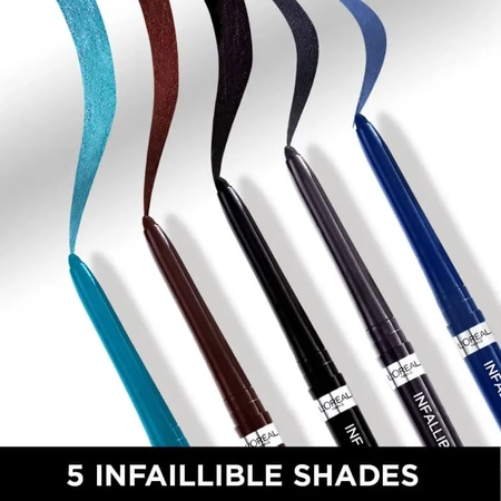 L'Oréal Paris Infaillible 36h Grip Liner - Automatic Gel Eyeliner, No. 04 Brown Denim