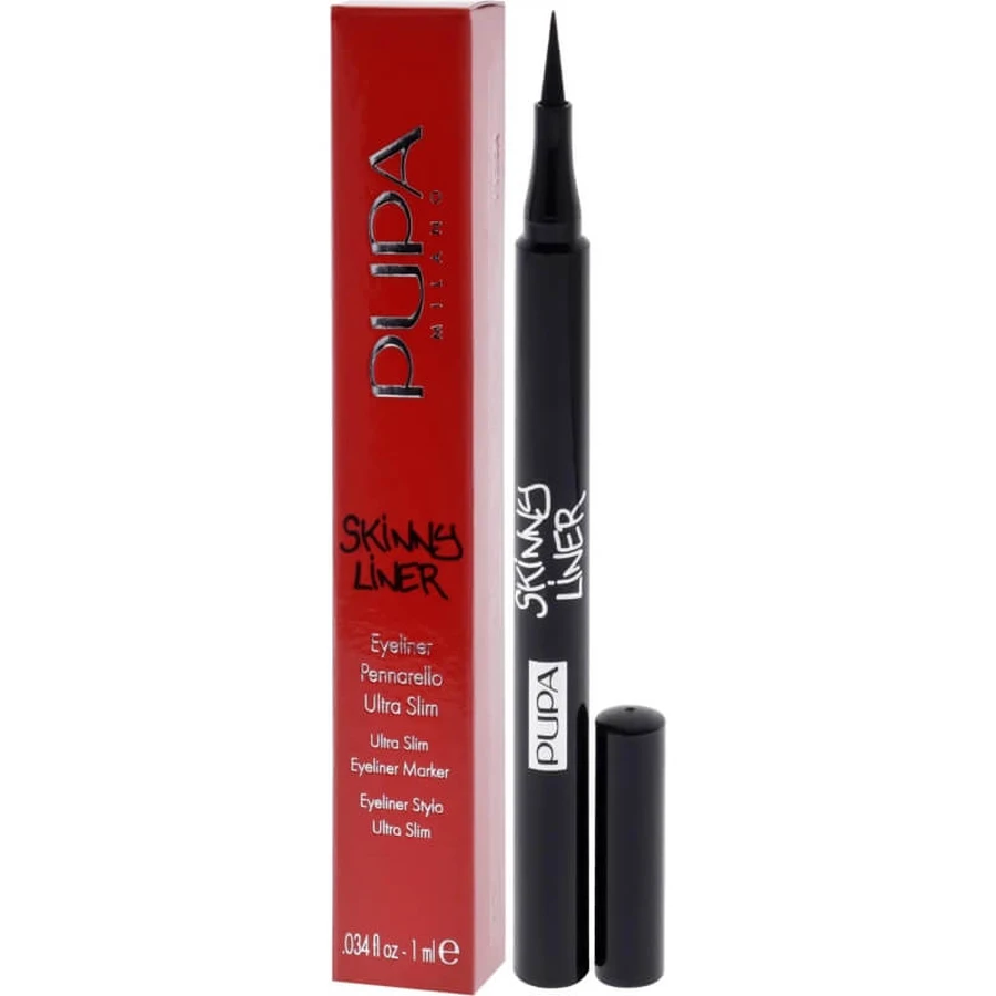 Pupa Skinny Liner - Ultraslanke eyeliner 001 Extra Black