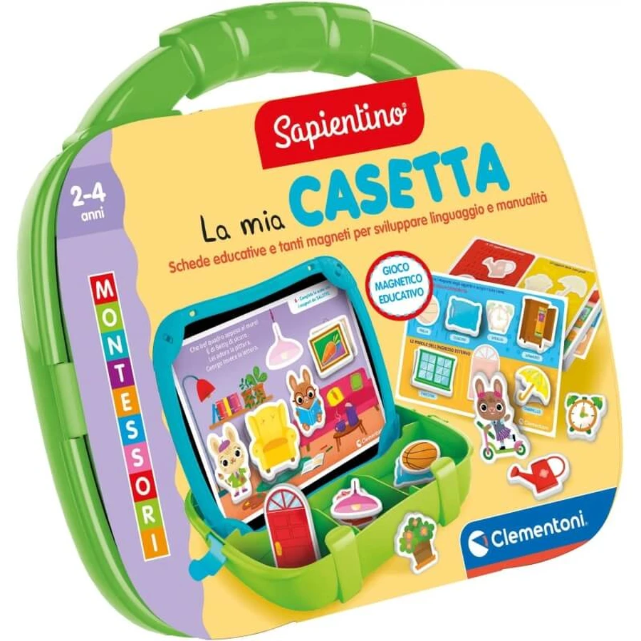 Clementoni Sapientino Montessori My Little House - Educational Toy for Ages 2–4